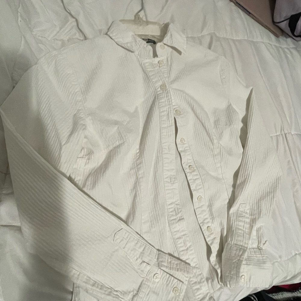 Brandy Melville White Button Down Shirt